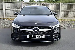 Used 2019 Mercedes-Benz a Class AMG Line Cosmos Black - Interior and Exterior details 2