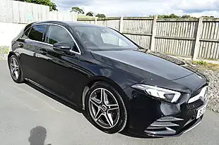 Used 2019 Mercedes-Benz a Class AMG Line Cosmos Black - Interior and Exterior details 20