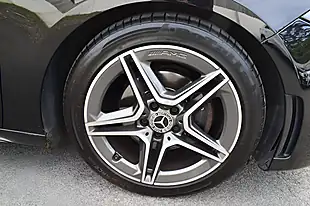 Used 2019 Mercedes-Benz a Class AMG Line Cosmos Black - Interior and Exterior details 4