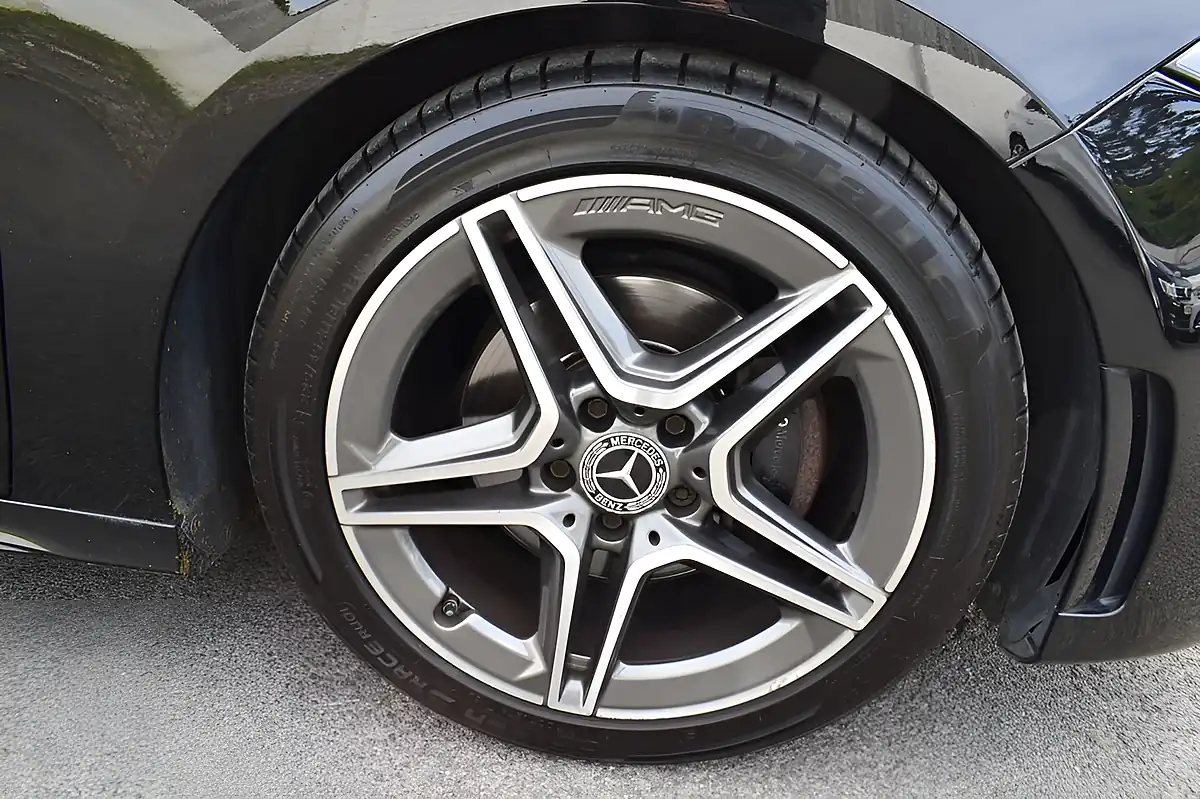 Used 2019 Mercedes-Benz a Class AMG Line Cosmos Black - Interior and Exterior details 4