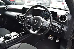 Used 2019 Mercedes-Benz a Class AMG Line Cosmos Black - Interior and Exterior details 7