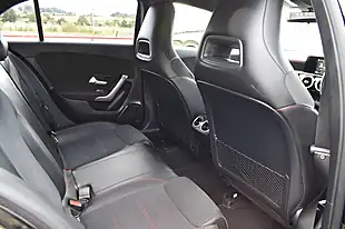 Used 2019 Mercedes-Benz a Class AMG Line Cosmos Black - Interior and Exterior details 9