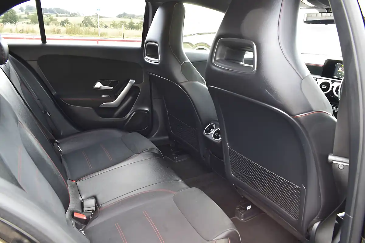 Used 2019 Mercedes-Benz a Class AMG Line Cosmos Black - Interior and Exterior details 9
