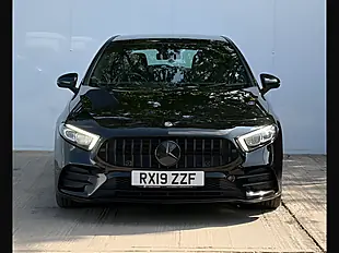 Used 2019 Mercedes-Benz a Class AMG Line Cosmos Black - Interior and Exterior details 13