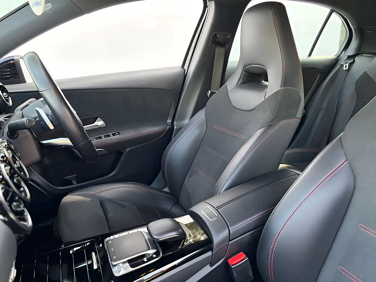 Used 2019 Mercedes-Benz a Class AMG Line Cosmos Black - Interior and Exterior details 19