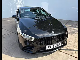 Used 2019 Mercedes-Benz a Class AMG Line Cosmos Black - Interior and Exterior details 5