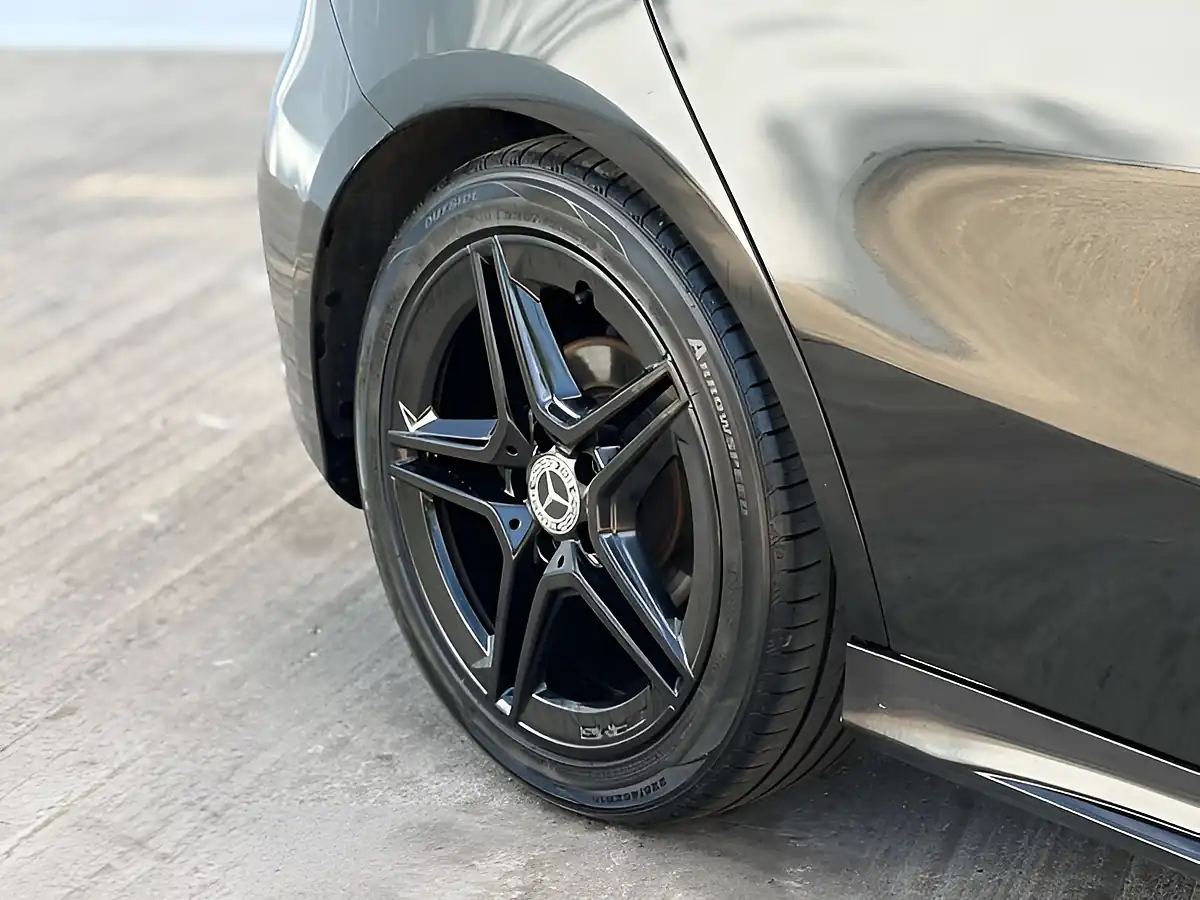 Used 2019 Mercedes-Benz a Class AMG Line Cosmos Black - Interior and Exterior details 9