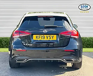 Used 2019 Mercedes-Benz a Class AMG Line Cosmos Black - Interior and Exterior details 10