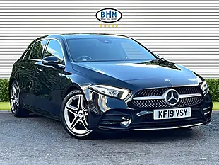 Used 2019 Mercedes-Benz a Class AMG Line Cosmos Black - Interior and Exterior details 20
