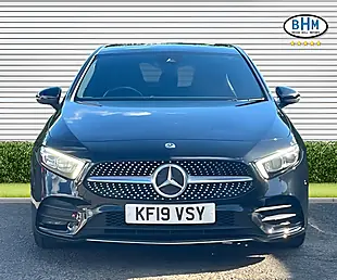 Used 2019 Mercedes-Benz a Class AMG Line Cosmos Black - Interior and Exterior details 3