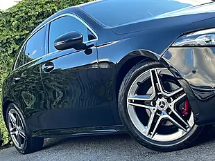 Used 2019 Mercedes-Benz a Class AMG Line Cosmos Black - Interior and Exterior details 4
