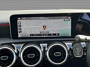 Used 2019 Mercedes-Benz a Class AMG Line Cosmos Black - Interior and Exterior details 5