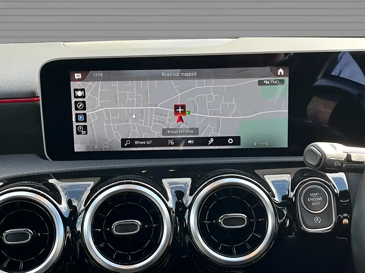 Used 2019 Mercedes-Benz a Class AMG Line Cosmos Black - Interior and Exterior details 5