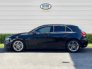 Used 2019 Mercedes-Benz a Class AMG Line Cosmos Black - Interior and Exterior details 6