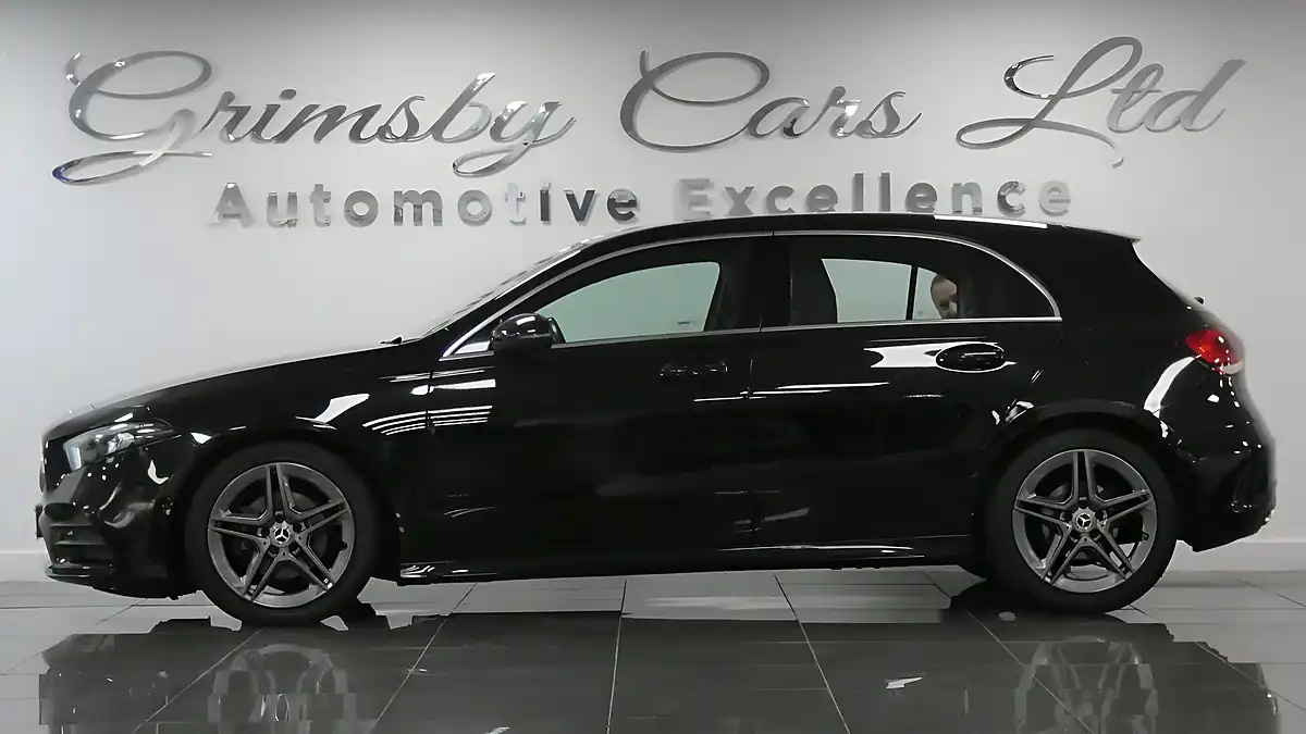 Used 2019 Mercedes-Benz a Class AMG Line Executive Black - Interior and Exterior details 2