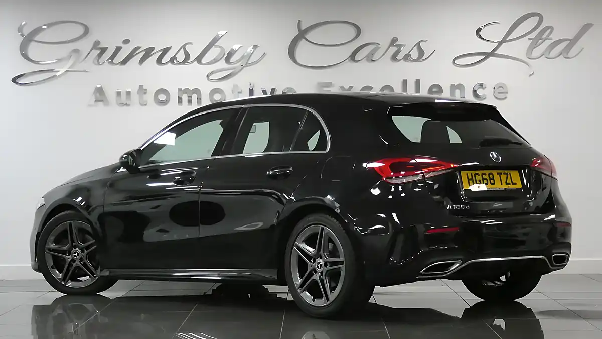 Used 2019 Mercedes-Benz a Class AMG Line Executive Black - Interior and Exterior details 3