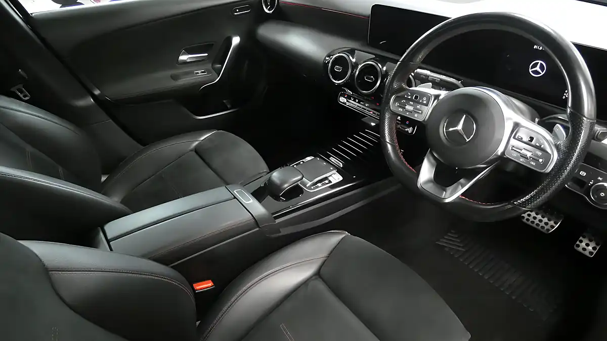 Used 2019 Mercedes-Benz a Class AMG Line Executive Black - Interior and Exterior details 5