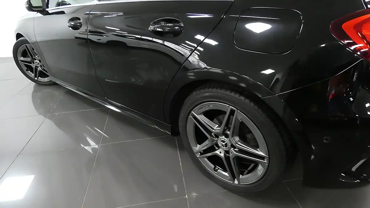 Used 2019 Mercedes-Benz a Class AMG Line Executive Black - Interior and Exterior details 9