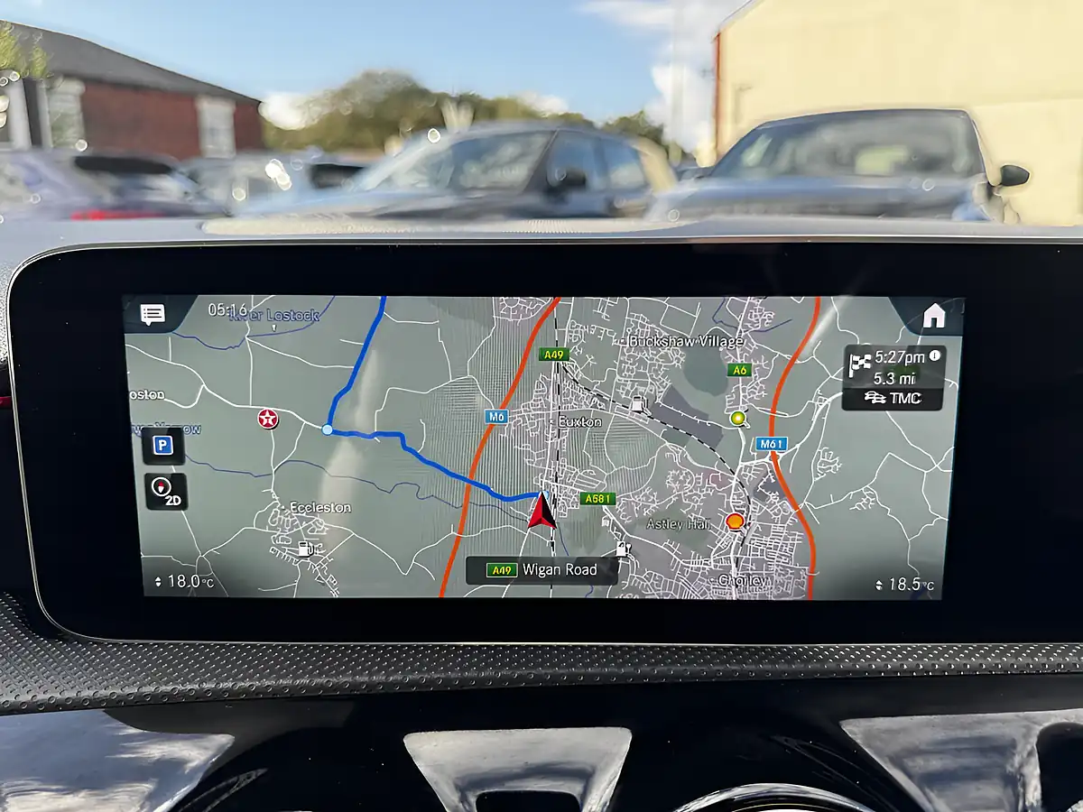 Used 2019 Mercedes-Benz a-Class AMG Line Executive Mountain Grey Metallic - Interior and Exterior details 16