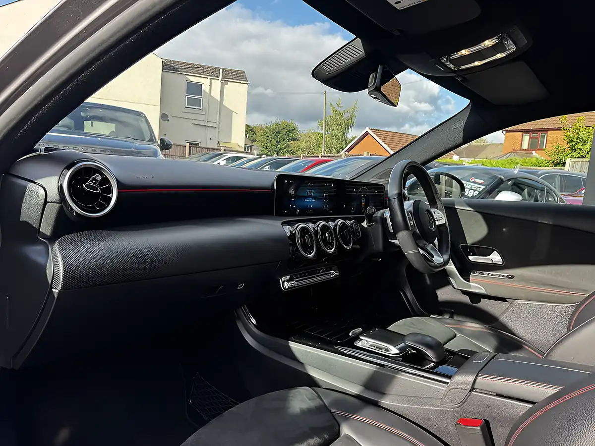 Used 2019 Mercedes-Benz a-Class AMG Line Executive Mountain Grey Metallic - Interior and Exterior details 19