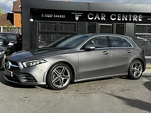 Used 2019 Mercedes-Benz a-Class AMG Line Executive Mountain Grey Metallic - Interior and Exterior details 2