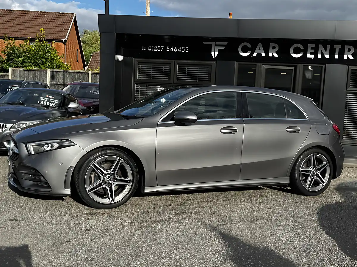Used 2019 Mercedes-Benz a-Class AMG Line Executive Mountain Grey Metallic - Interior and Exterior details 3