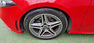 Used 2019 Mercedes-Benz a-Class AMG Line Executive Red - Interior and Exterior details 11