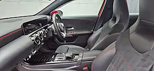 Used 2019 Mercedes-Benz a-Class AMG Line Executive Red - Interior and Exterior details 14