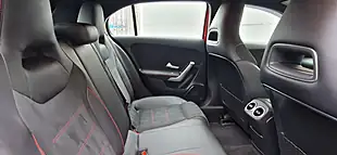 Used 2019 Mercedes-Benz a-Class AMG Line Executive Red - Interior and Exterior details 16