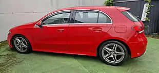 Used 2019 Mercedes-Benz a-Class AMG Line Executive Red - Interior and Exterior details 6