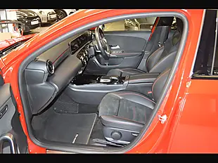 Used 2019 Mercedes-Benz a Class AMG Line (executive) Red - Interior and Exterior details 10