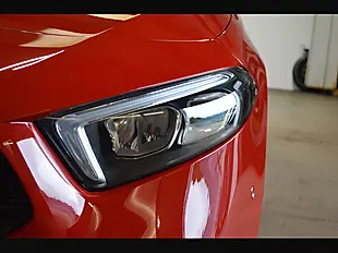 Used 2019 Mercedes-Benz a Class AMG Line (executive) Red - Interior and Exterior details 18