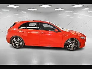 Used 2019 Mercedes-Benz a Class AMG Line (executive) Red - Interior and Exterior details 9