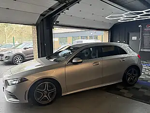Used 2019 Mercedes-Benz a Class AMG Line Executive Silver - Interior and Exterior details 11