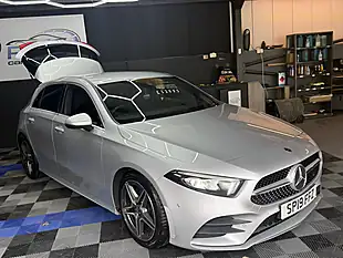 Used 2019 Mercedes-Benz a Class AMG Line Executive Silver - Interior and Exterior details 15