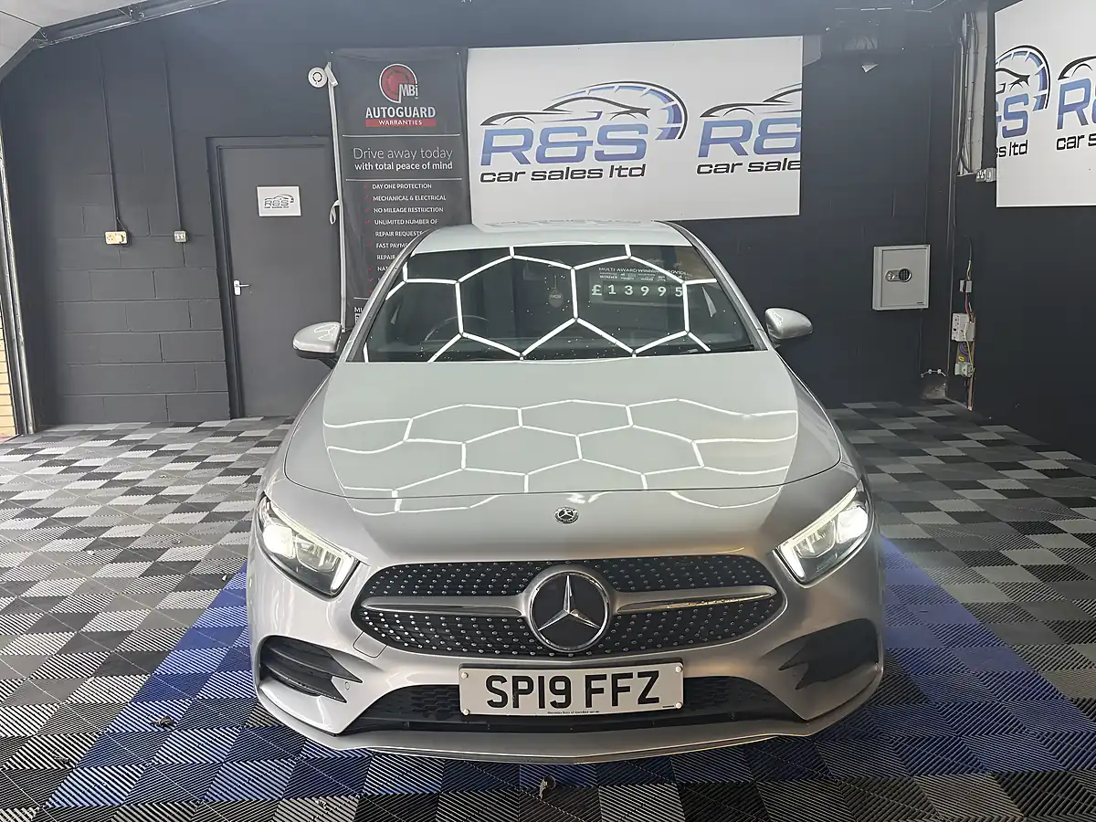 Used 2019 Mercedes-Benz a Class AMG Line Executive Silver - Interior and Exterior details 3
