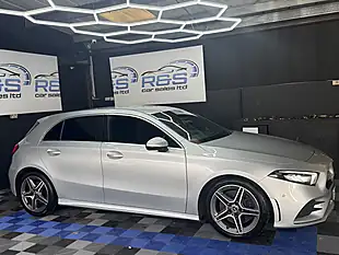 Used 2019 Mercedes-Benz a Class AMG Line Executive Silver - Interior and Exterior details 4