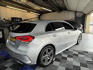Used 2019 Mercedes-Benz a Class AMG Line Executive Silver - Interior and Exterior details 7