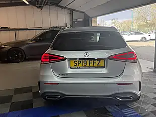 Used 2019 Mercedes-Benz a Class AMG Line Executive Silver - Interior and Exterior details 9