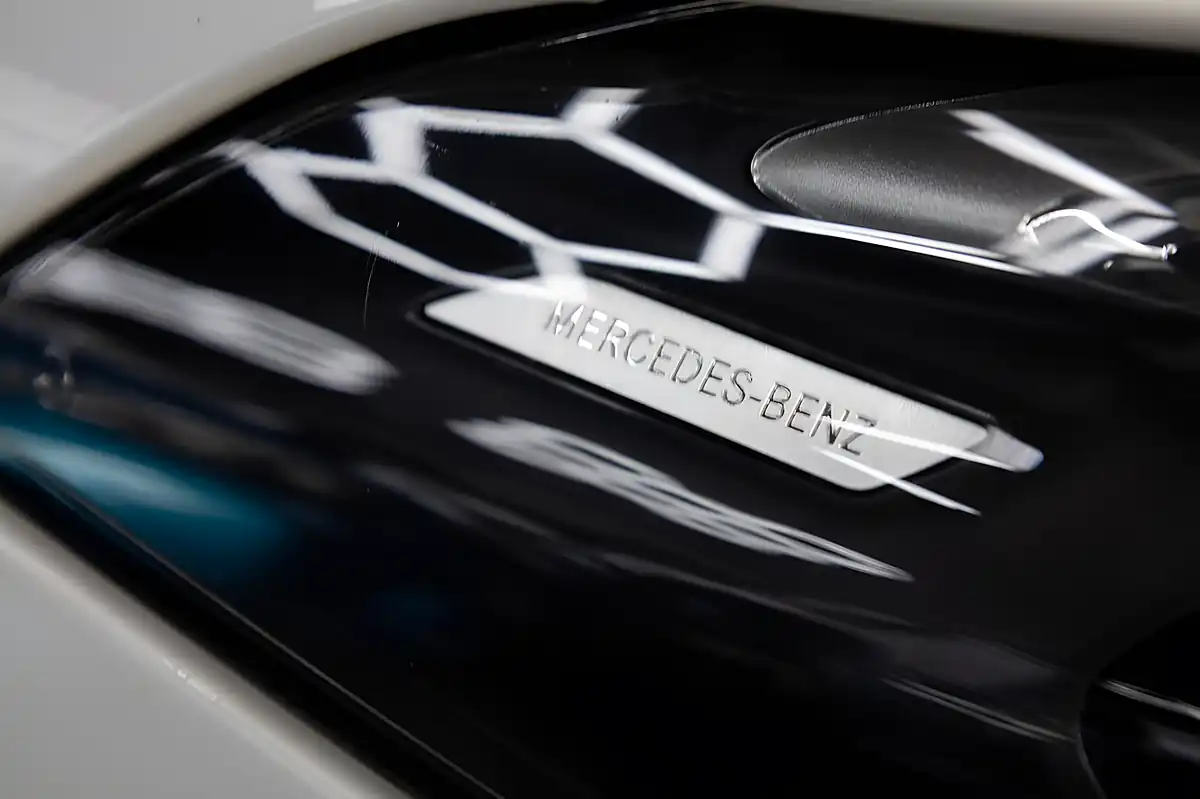 Used 2019 Mercedes-Benz a Class AMG Line (executive) White - Interior and Exterior details 16