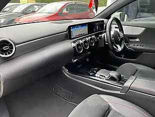 Used 2019 Mercedes-Benz a Class AMG Line (executive) White - Interior and Exterior details 16