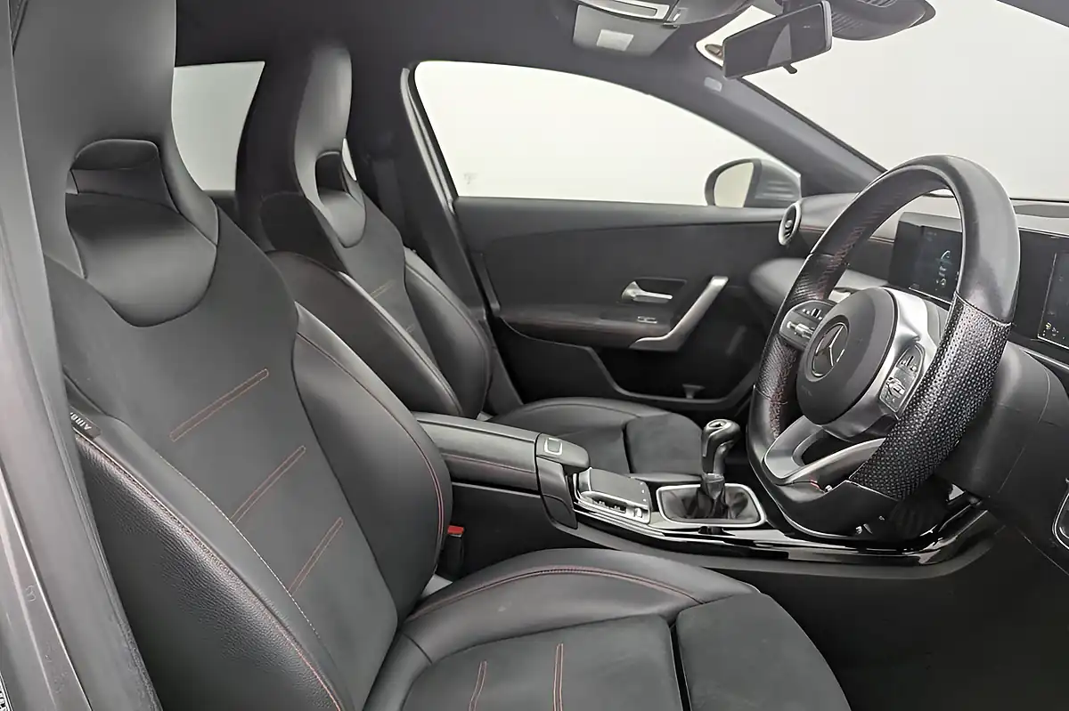 Used 2019 Mercedes-Benz a-Class AMG Line Grey - Interior and Exterior details 10