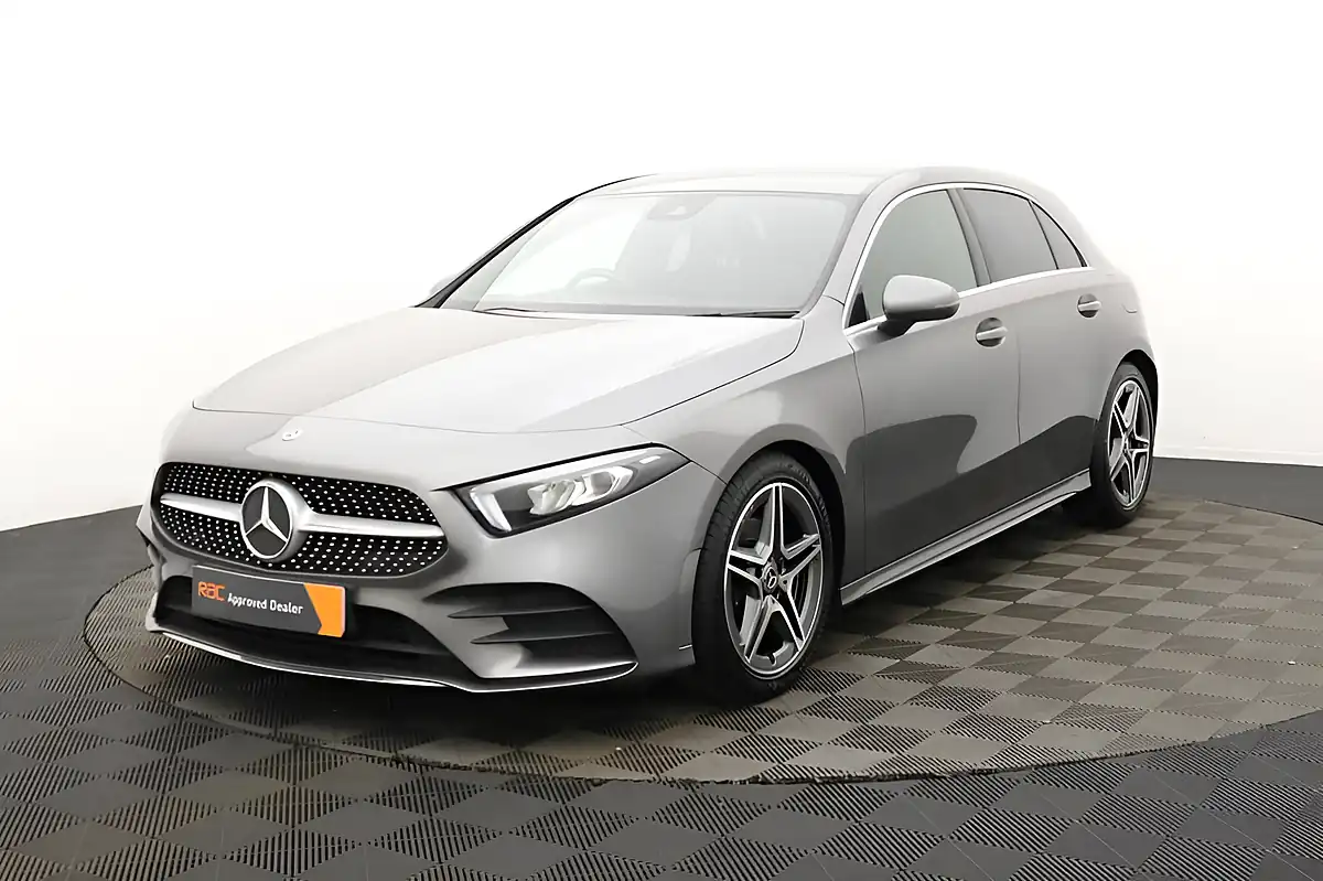 Used 2019 Mercedes-Benz a-Class AMG Line Grey - Interior and Exterior details 3