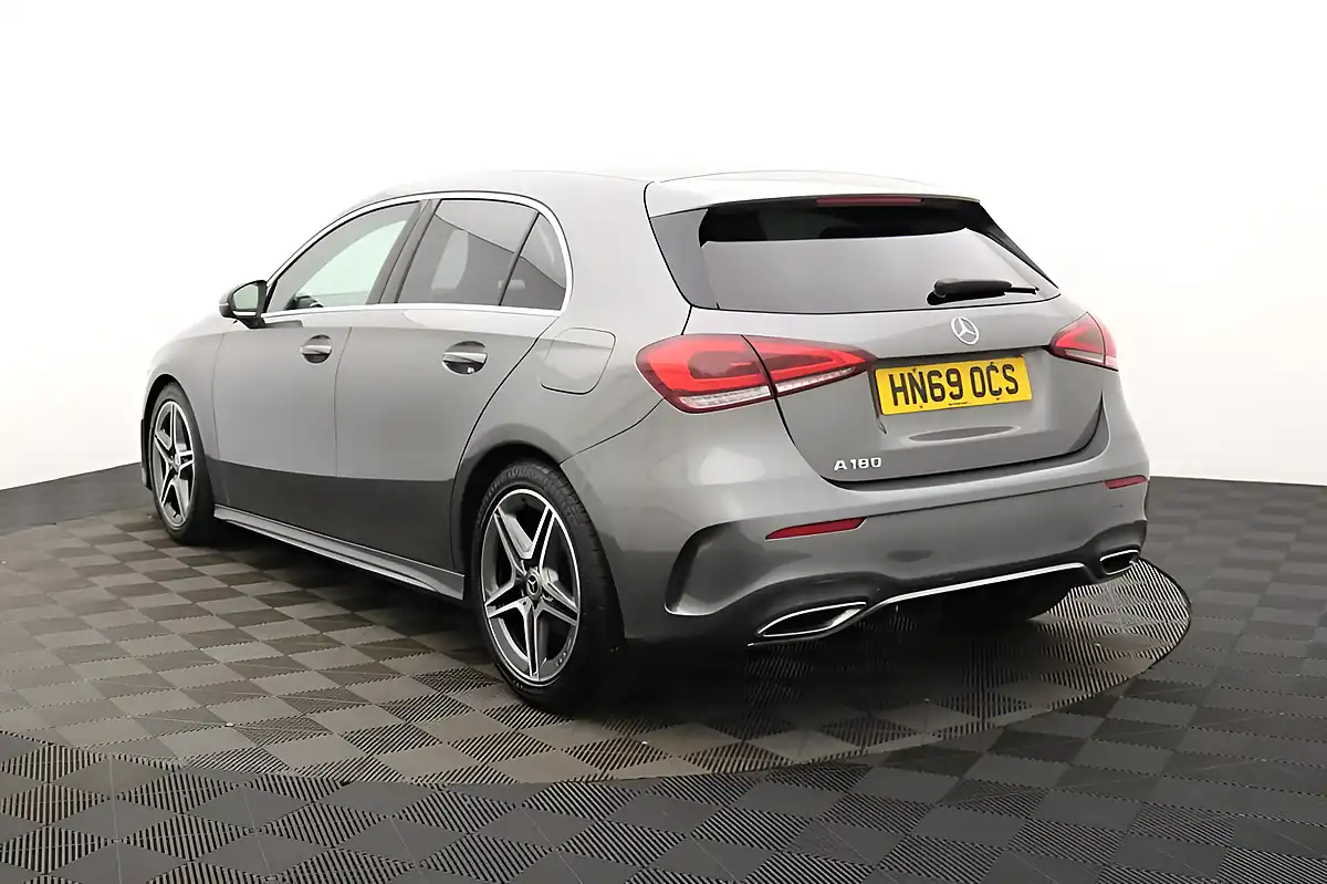 Used 2019 Mercedes-Benz a-Class AMG Line Grey - Interior and Exterior details 5