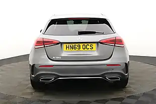 Used 2019 Mercedes-Benz a-Class AMG Line Grey - Interior and Exterior details 6