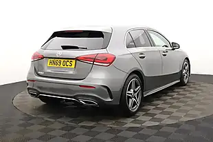 Used 2019 Mercedes-Benz a-Class AMG Line Grey - Interior and Exterior details 7