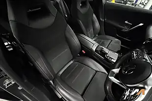 Used 2019 Mercedes-Benz a Class AMG Line Grey - Interior and Exterior details 12