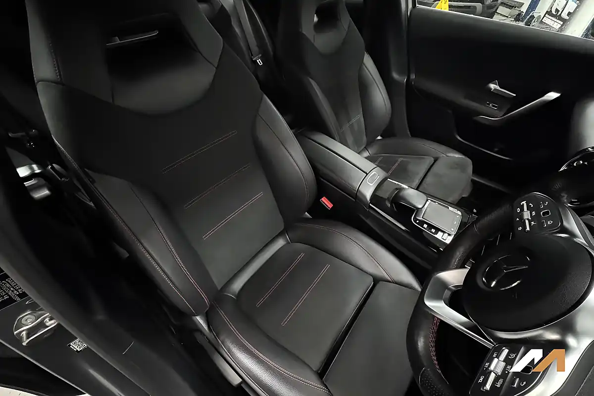 Used 2019 Mercedes-Benz a Class AMG Line Grey - Interior and Exterior details 12