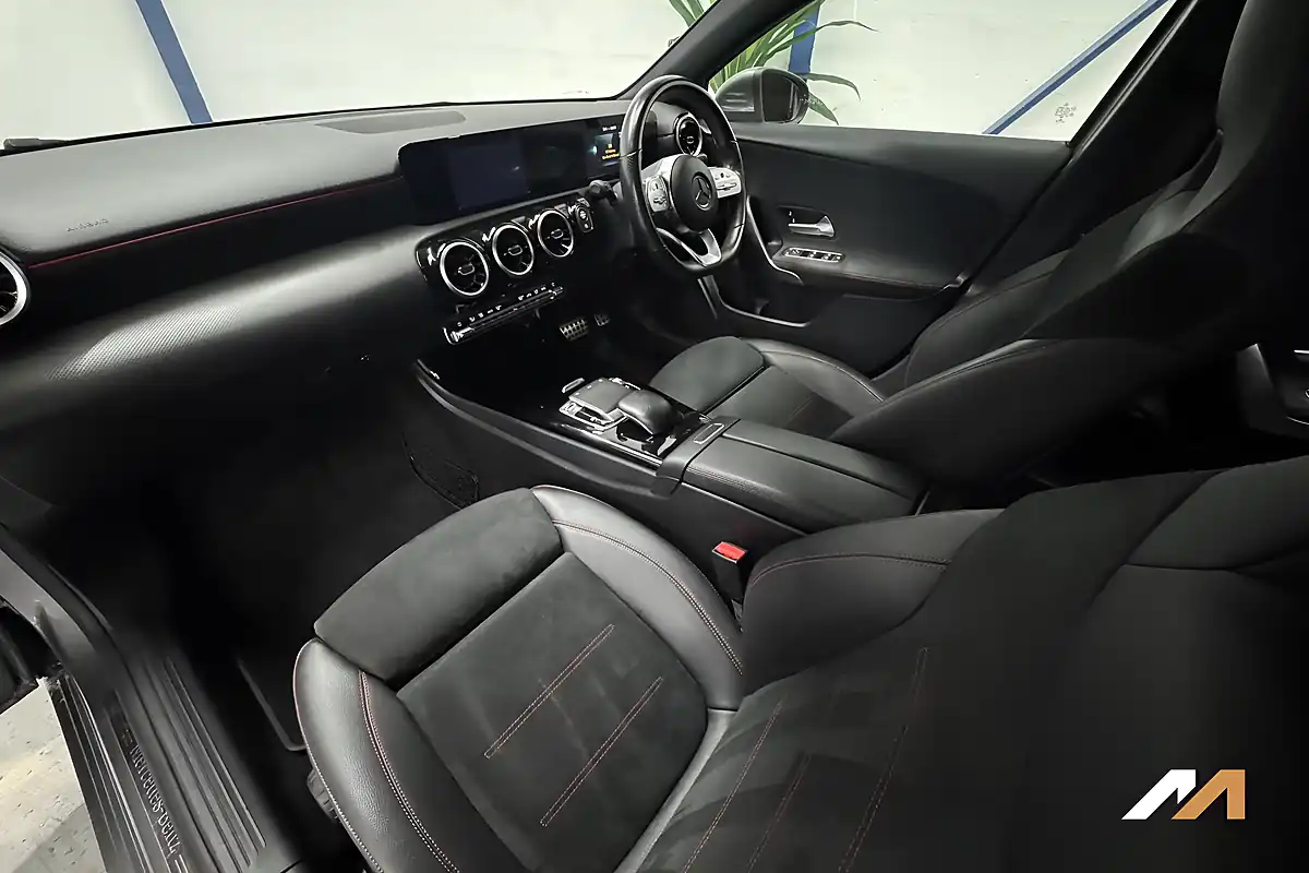 Used 2019 Mercedes-Benz a Class AMG Line Grey - Interior and Exterior details 14