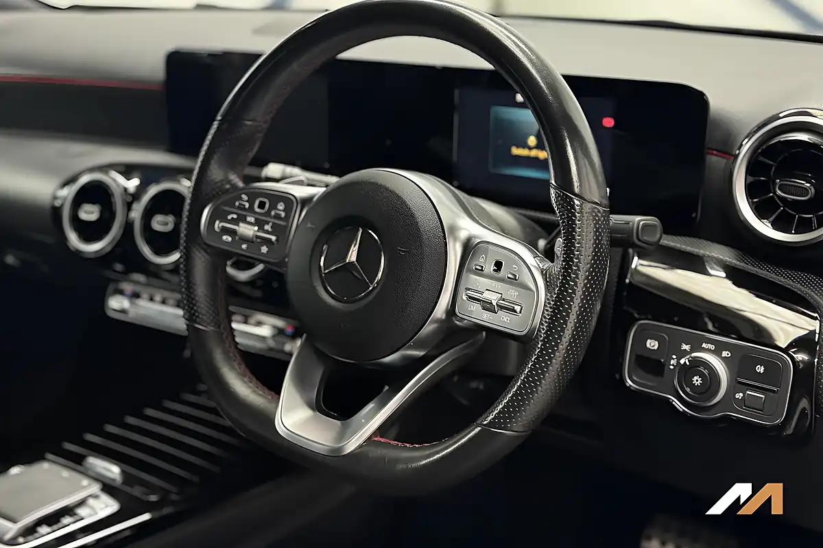 Used 2019 Mercedes-Benz a Class AMG Line Grey - Interior and Exterior details 15